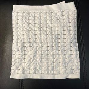 Buckle White Tube Top Size XS/S